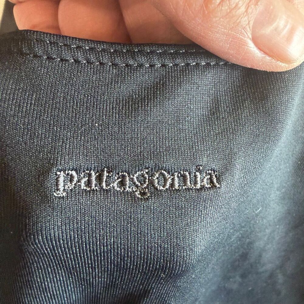 Patagonia Morning Glory Halter Dress Black Black Hiking dress size L - Picture 6 of 9